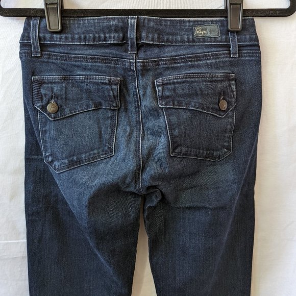 Paige Verdugo Dark Wash Jegging Skinny Jeans Size 27 - Picture 10 of 14